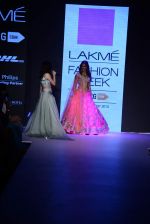 Ileana D_Cruz walk the ramp for Anushree Reddy Show at Lakme Fashion Week 2015 Day 4 on 21st March 2015